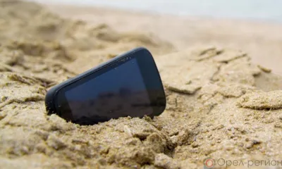 Орловчанка на пляже выхватила у мужчины телефон и убежала