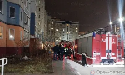 В Орле пожарные эвакуировали 5 человек из многоэтажки на ул. Емлютина