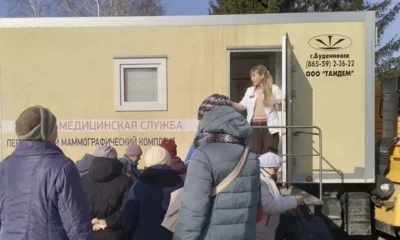 Ливенская ЦРБ успешно проводит выездную диспансеризацию