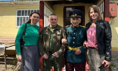 По поручению губернатора Орловской области ветеранов Великой Отечественной войны из Троицкого района ЛНР поздравили с наступающим Днём Победы