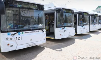 В Орловскую область до конца года поступят 80 новых автобусов