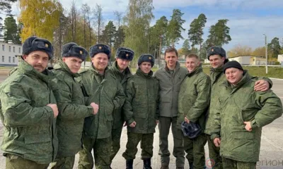 Андрей Клычков посетил мобилизованных орловцев