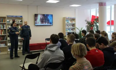 В Орле в библиотеке имени Пушкина прошёл урок мужества