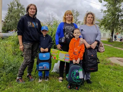 В Орле помогли собрать в школу первоклашек