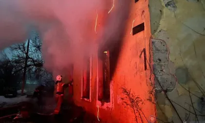 Ночью в Орле горел расселённый дом