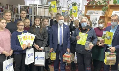 Орловские газовики вместе с журналистами провели акцию «Подарим вторую жизнь книге»