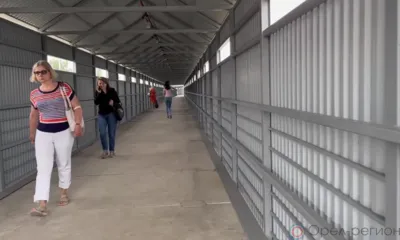 С сегодняшнего дня для орловцев открыто движение по временной пешеходной переправе