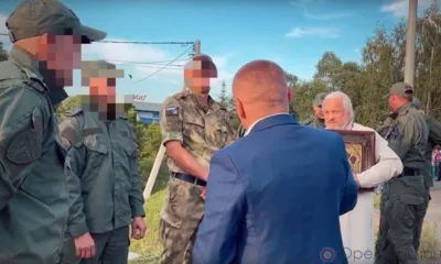 В Орловскую область из зоны СВО вернулась группа росгвардейцев