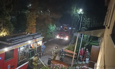 Под Орлом из горящей квартиры спасли пенсионера