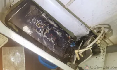 В Орле пожарные спасли трёх женщин из задымлённой квартиры