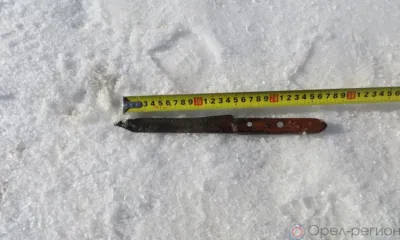 Ранее судимый орловец с ножом на улице напал на мужчину