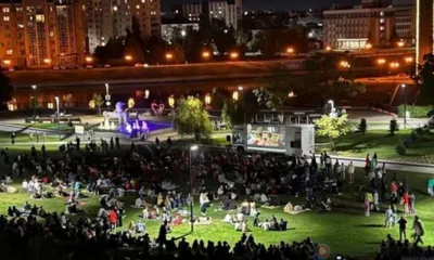 В Детском парке Орла возобновились летние кинопоказы под открытым небом