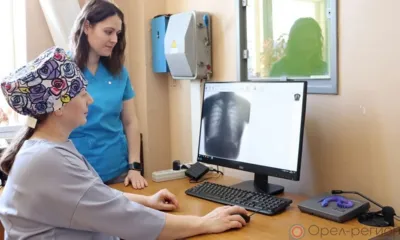 Хотынецкая ЦРБ получила новый флюорограф стоимостью 5,5 млн рублей