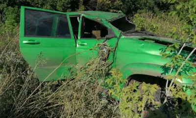 В Должанском районе УАЗ Патриот вылетел в кювет