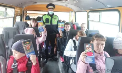 Под Орлом прошла акция в рамках недели дорожной безопасности