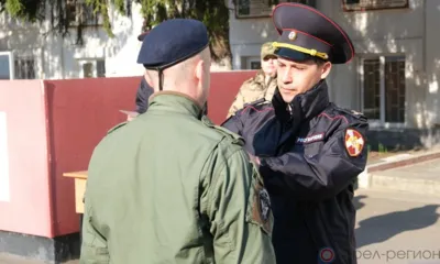 Новости Росгвардии: в Орле наградили участников СВО