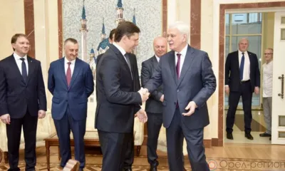 Губернатор Андрей Клычков встретился с Борисом Грызловым