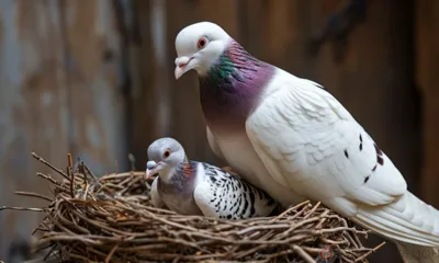 В Орле спасатели вернули птенца голубя родителям