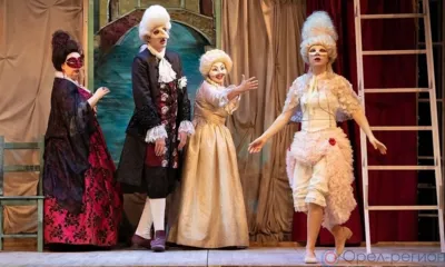 ОГАТ им. И.С. Тургенева показал премьеру комедии дель арте «Синьор Тодеро-брюзга» по пьесе Карло Гольдони