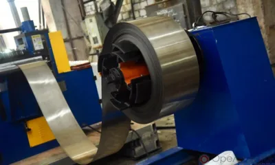 На мценском заводе запущена новая линия продольной резки рулонов