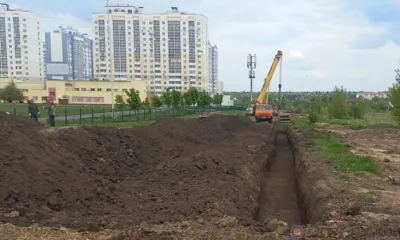 В Орле началось строительство выезда из Зареченского микрорайона
