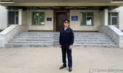 В Орле полицейский спас квартиру на ул. Сурена Шаумяна от огня