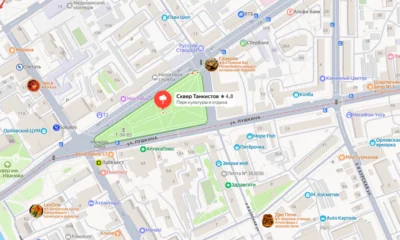 В районе сквера Танкистов в Орле 3 декабря запретят стоянку транспорта