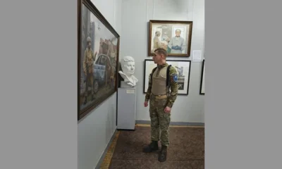 Рисуют мужчины войну: В Орле открылась экспозиция произведений членов Студии военных художников им. М. Б. Грекова