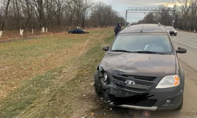 В Орловской области ВАЗ-2115 на встречке протаранил Lada Largus