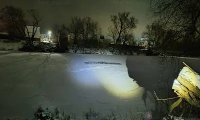 В Орле ночью мужчина на мотобуксировщике провалился под лёд