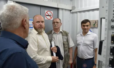 Орловские депутаты посетили вышку цифрового телерадиовещания ФГУП РТРС в Урицком районе