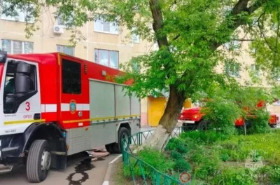 В Орле горящий мусор повредил автомобиль