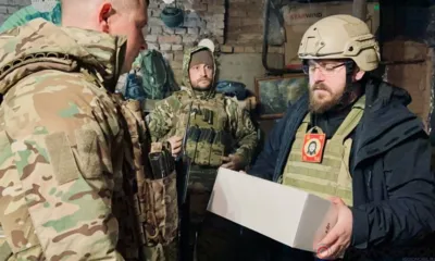 В Соледар доставлен гуманитарный груз для орловских бойцов