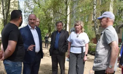 По инициативе председателя Орловского облсовета Леонида Музалевского 18 мая депутаты совершили объезд дворовых территорий