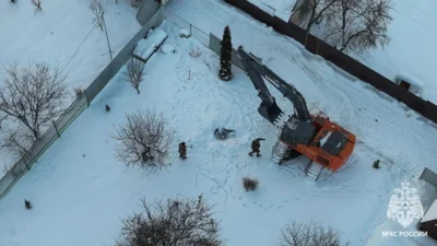 Фото 3. Орловское МЧС рассказало об уничтожении боеприпаса. Фоторепортаж