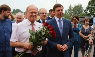 Андрей Клычков поздравил Геннадия Зюганова с днём рождения