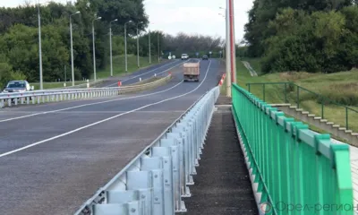 В Кромском районе отремонтировали мост через реку Ицку