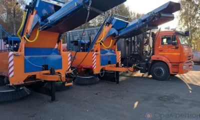 Орловская «Спецавтобаза» закупила новую спецтехнику