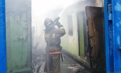 На пожаре в Ливнах погибла пенсионерка