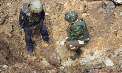 Под Орлом обезвредили 130 боеприпасов времён  ВОВ