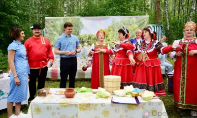 В Мценском районе прошёл традиционный праздник «За околицей»