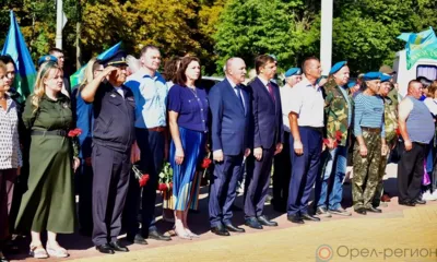 В Орле прошёл митинг в честь Дня ВДВ