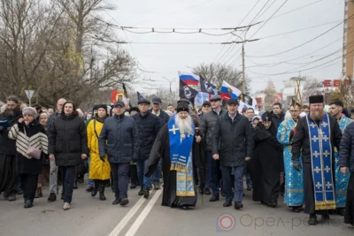 Фото 4. 4 ноября в Орле прошёл крестный ход