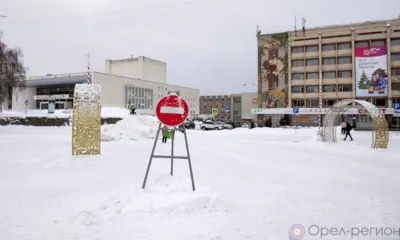 Большинство проголосовавших жителей захотели оставить пешеходную зону в центре Орла