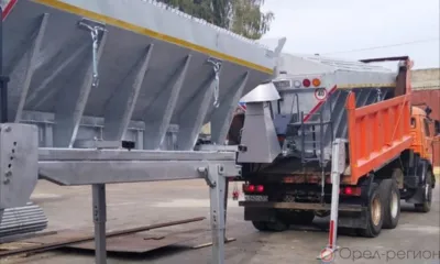 Орловская «Дорожная служба» приобрела 22 пескоразбрасывателя
