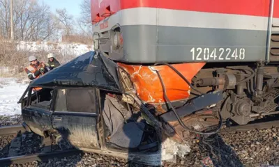 В Мценском районе при столкновении поезда и автомобиля погибли два человека