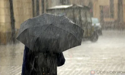 Орловщину накроет сильный дождь, гроза и ветер до 21 м/с