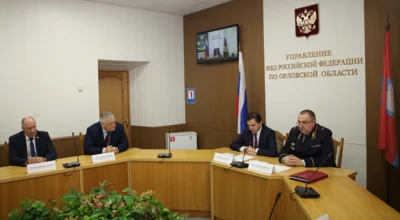 Фото 2. Замминистра внутренних дел РФ представил нового начальника орловского УМВД