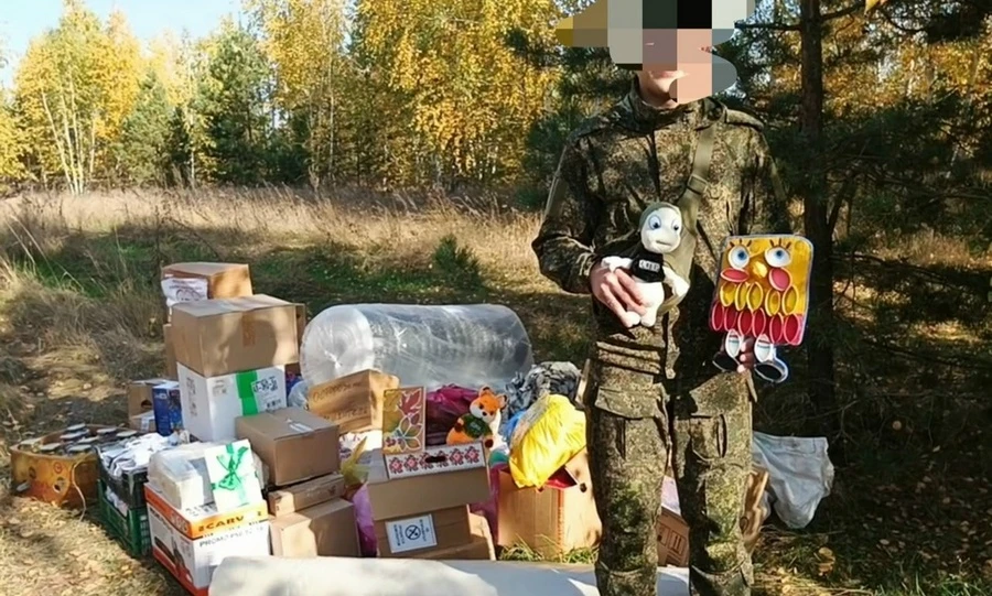 Жители Верховского района отправили Касперу большой груз