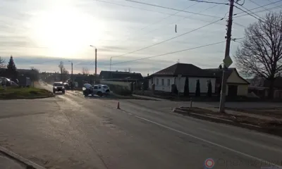 В Мценске столкнулись Renault Duster и Subaru Tribeca